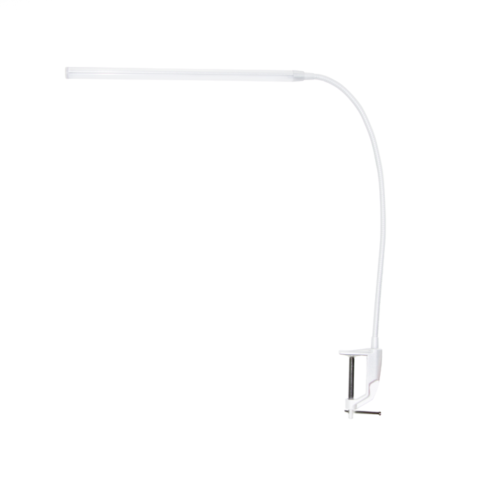 ACA Fotistiko Gafeiou LED Metalliko Lefko me Efkampto Braxiona 7x85cm Fusiko Lefko 16055LEDWHC