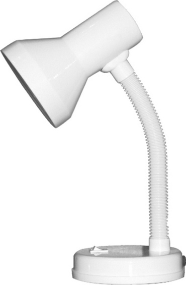 ACA Επιτραπέζιο Φωτιστικό Μεταλλικό 'Pavlova' Λευκό Ε27 13Χ32,5cm SF0371W