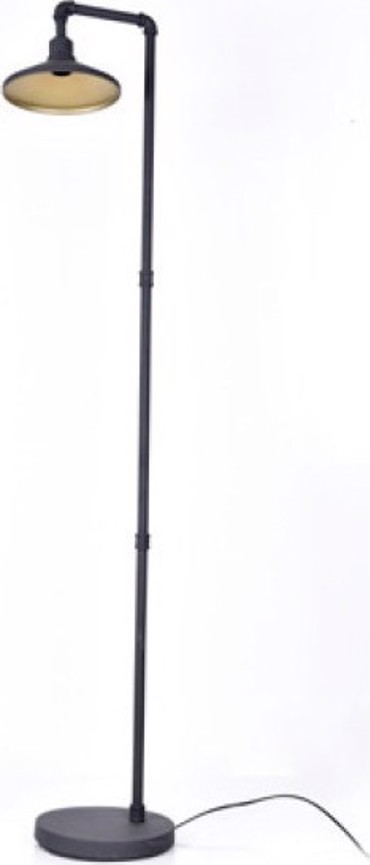 ACA Επιδαπέδιο Φωτιστικό Μεταλλικό Μαύρο E27 35Χ156εκ 'Pipe' AR4171F156BG