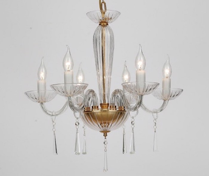 ACA Fotistiko Orofis Exafoto Metalliko/Krustallino 'VIOLET' Xruso E14 54X178cm BLK80286PCG