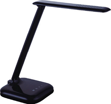 ACA Επιτραπέζιο Φωτιστικό Μεταλλικό/Πλαστικό 'FUTUR' Μαύρο Led 28,5Χ26cm SF1408LED640B