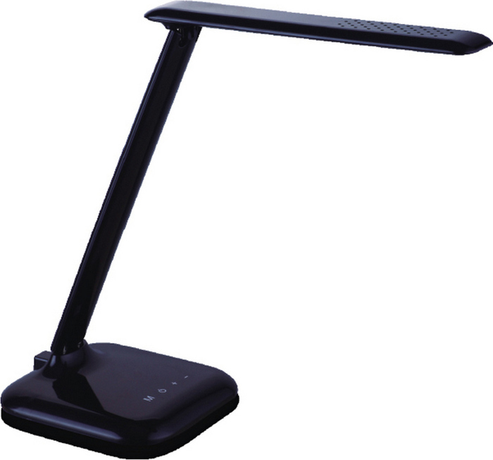 ACA Epitrapezio Fotistiko Metalliko/Plastiko 'FUTUR' Mavro Led 28,5X26cm SF1408LED640B