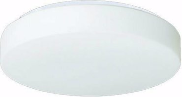 ACA Πλαφονιέρα Οροφής Δίφωτη Μεταλλική/Γυάλινη 'Parfait' Λευκό Ε27 Φ25,5Χ8εκ V287071C25