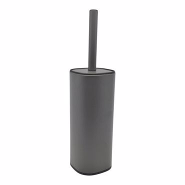 Ankor Πιγκάλ Βουρτσάκι BELLO Square Finger Print Proof Γκρι Ματ 9x9x37cm (848522)