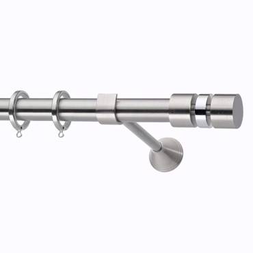 Κουρτινόξυλο φ25 inox Δήλος