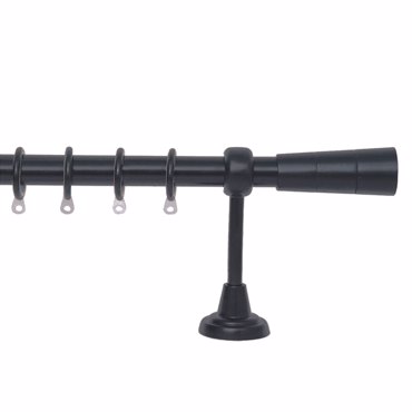 Import Hellas Κουρτινόξυλο Φ25 Μαύρο No1