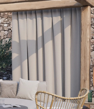 Ύφασμα Εξωτερικού Χώρου με Γεωμετρικό Μοτίβο 'Amawi' (140cm) διαθέσιμο σε 10 Αποχρώσεις