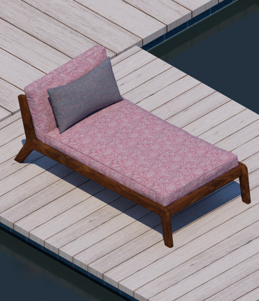 Ύφασμα Επιπλώσεων 'Anantara' Εσωτερικού/Εξωτερικού Χώρου (140cm) σε Διάφορες Αποχρώσεις