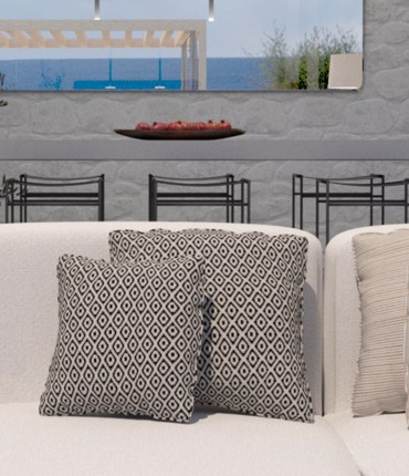 Ύφασμα Επιπλώσεων 'Cheval' Εσωτερικού/Εξωτερικού Χώρου (140cm) σε Διάφορες Αποχρώσεις