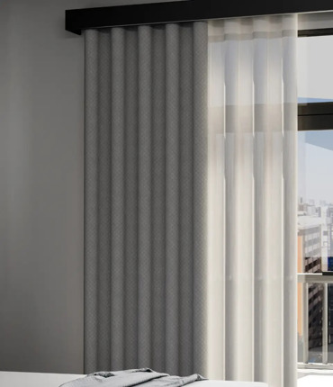 Ύφασμα Ζακάρ 'Esprit' με Γεωμετρικό Μοτίβο διαθέσιμο σε 6 Αποχρώσεις