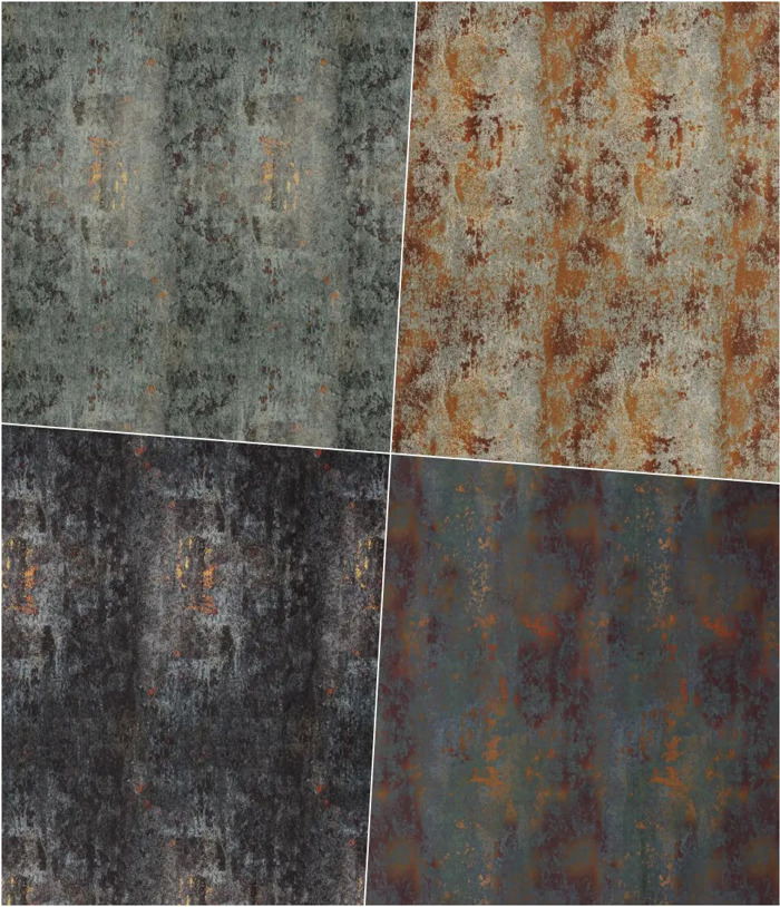 Βελούδινο Ύφασμα 'Gemstone' με Μοντέρνο Abstract Σχέδιο σε 4 Αποχρώσεις Beloudino ufasma 'Gemstone' me Monterno Abstract Sxedio se 4 Apoxroseis
