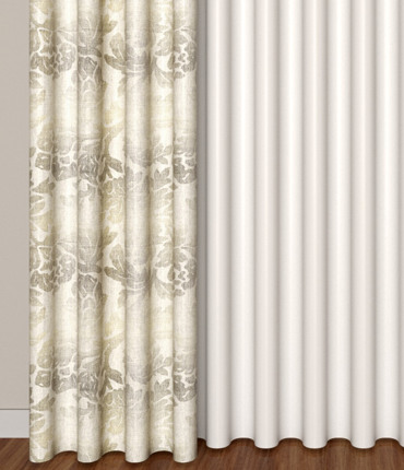 Ύφασμα Ζακάρ 'Ambience' με Φλοράλ Σχέδιο διαθέσιμο σε 2 Αποχρώσεις