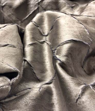 Ύφασμα Ζακάρ 'Digital' με Γεωμετρικό Μοτίβο διαθέσιμο σε 4 Αποχρώσεις