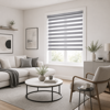 MRShome Double Roler Ruthmizomenis Skiasis 100x230cm Ggri