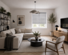 MRShome Double Roler Ruthmizomenis Skiasis 100x230cm Ggri