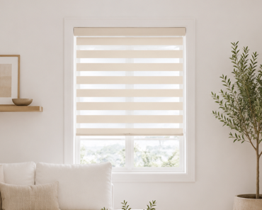 MRShome Double Ρόλερ Ρυθμιζόμενης Σκίασης 80x230cm Μπεζ
