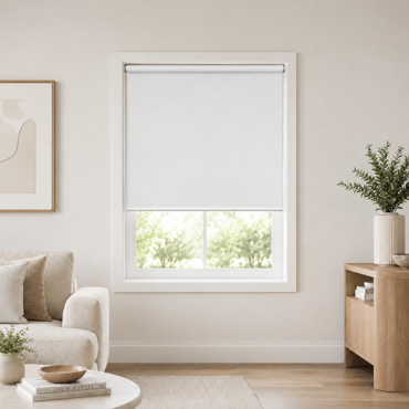 MRShome Ρόλερ Μερικής Σκίασης 140x230cm Off-White