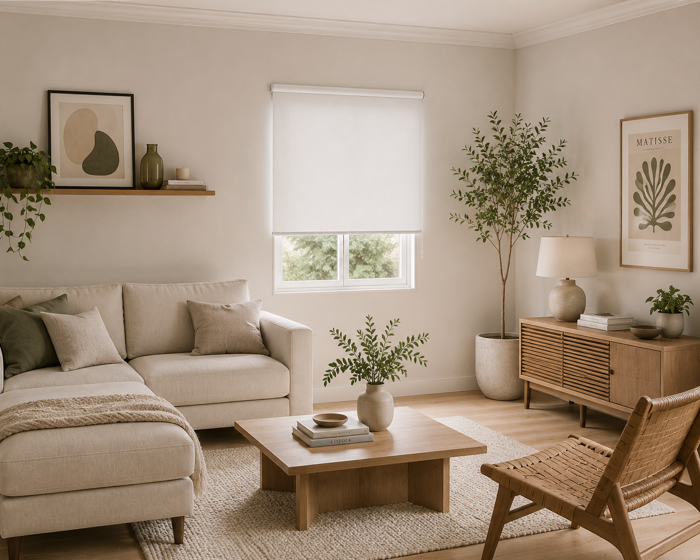 MRShome Roler Merikis Skiasis 100x230cm Off-White