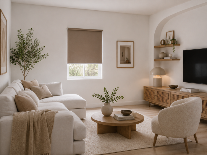MRShome Roler Merikis Skiasis 120x230cm Kafe