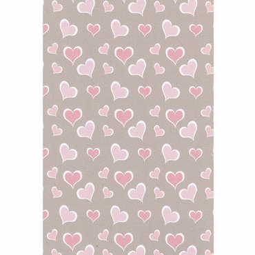 Ρόλερ Σκίασης 'Kids' 9049 Καρδιές Ροζ