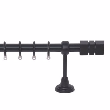 Import Hellas Κουρτινόξυλο Φ25 Μαύρο No2