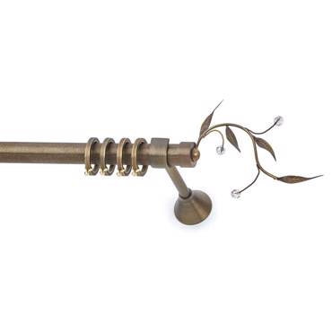 Anartisi Κουρτινόξυλο Φ25 Elia Αντικέ Μπρονζέ