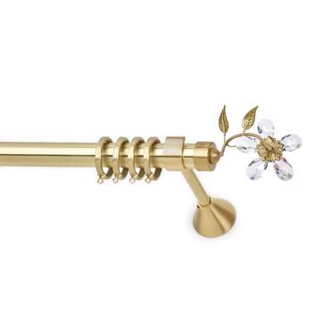 Anartisi Κουρτινόξυλο Φ25 Margarita Χρυσό Σατινέ