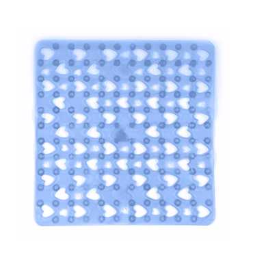 Dimitracas Πατάκι Αντιολισθητικό Τιρκουάζ 'Hearts' 54x54cm 00053.009