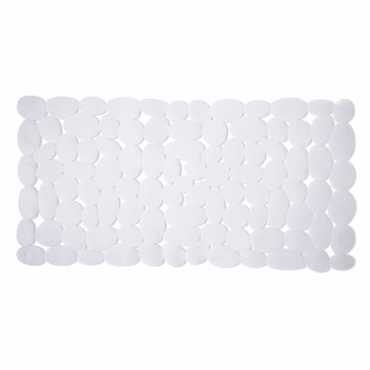 Dimitracas Αντιολισθητικό Ταπέτο Μπανιέρας Marathon Λευκό 36x75cm 00247.001