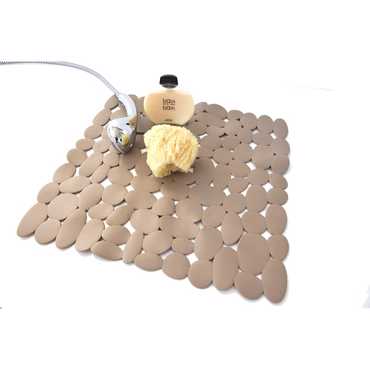 Dimitracas Αντιολισθητικό Ταπέτο Ντουζιέρας Marathon Taupe 54x54cm 00248.007