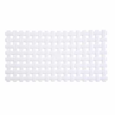 Dimitracas Αντιολισθητικό Ταπέτο Μπανιέρας Plexo Λευκό 36x72cm 00265.001