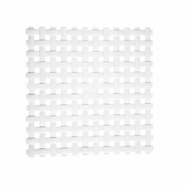 Dimitracas Αντιολισθητικό Ταπέτο Ντουζιέρας Plexo Λευκό 54x54cm 00266.001