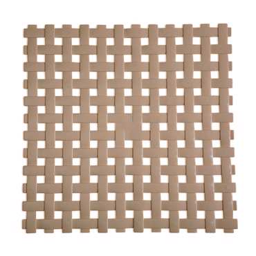 Dimitracas Αντιολισθητικό Ταπέτο Ντουζιέρας Plexo Taupe (Tortora) 54x54cm 00266.004