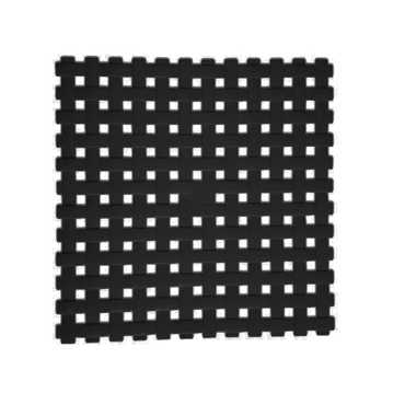 Dimitracas Αντιολισθητικό Ταπέτο Ντουζιέρας Plexo Ανθρακί 54x54cm 00266.011