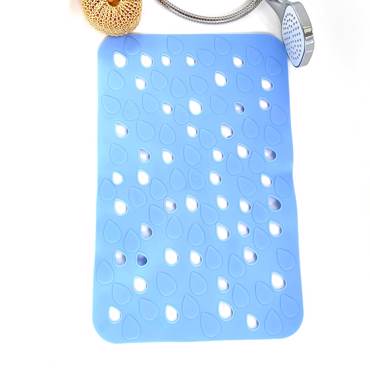 Dimitracas Αντιολισθητικό Ταπέτο Μπανιέρας Drops Σιέλ 34x54cm 00292.002