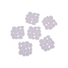 Dimitracas Set ton 6 Antiolisthitika Sxedia ''Botsalaki'' Lefka/Mple/Diafana 10x10cm 00531.001