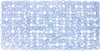 Dimitracas Antiolisthitiko Tapeto Banieras Rings Diafano Siel 35x71cm 00273.005