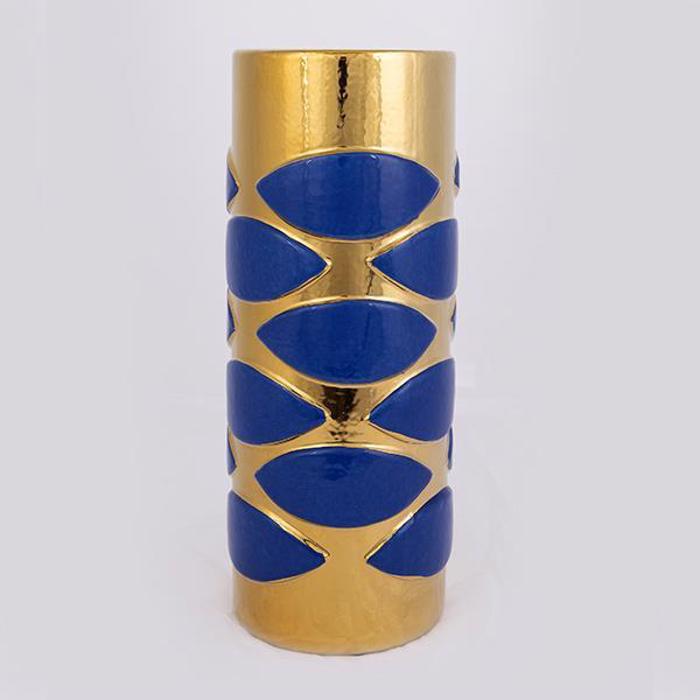 ESTHETI home Bazo Keramiko Ble/Xruso 12x12x26.5cm 752-20172