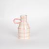 ESTHETI home Bazo Keramiko Roz me Xerouli 10x10x18cm 752-20203