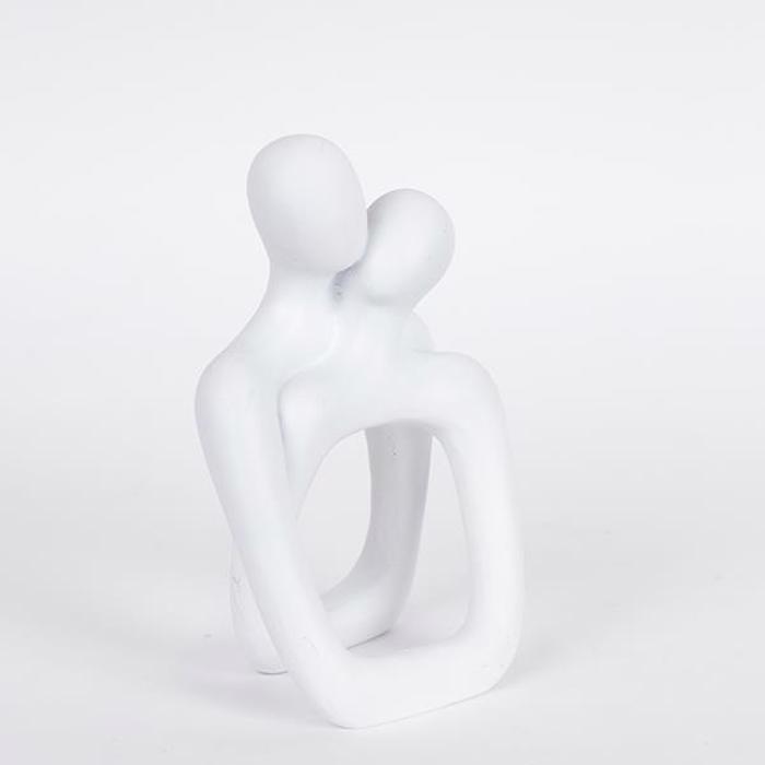 ESTHETI Figura diakosmitiki poluresinis Zevgri lefko 10.5x8x18ek 752-27166