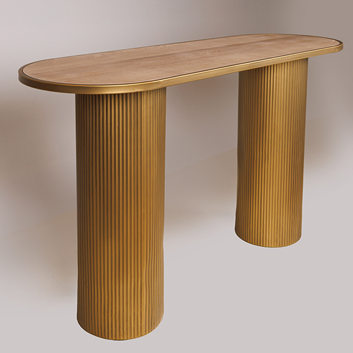 ESTHETI home Konsola Metalliki Xrusi 120x40x72cm 810-00076