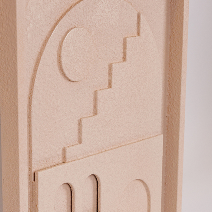 ESTHETI home Diakosmitiko Toixou ''Spiti'' Xulino Bez 40x3x50.8ek 812-40004