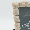 ESTHETI home Korniza (13x18cm) me efe Ammopetras Resin Krem 16.5x2x21.5cm 815-00053