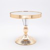 ESTHETI home Tourtiera me Basi Metalliki Xrusi me Kathrepti F20x20cm 819-00262