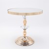 ESTHETI home Tourtiera me Basi Metalliki Xrusi me Kathrepti F30x30cm 819-00264