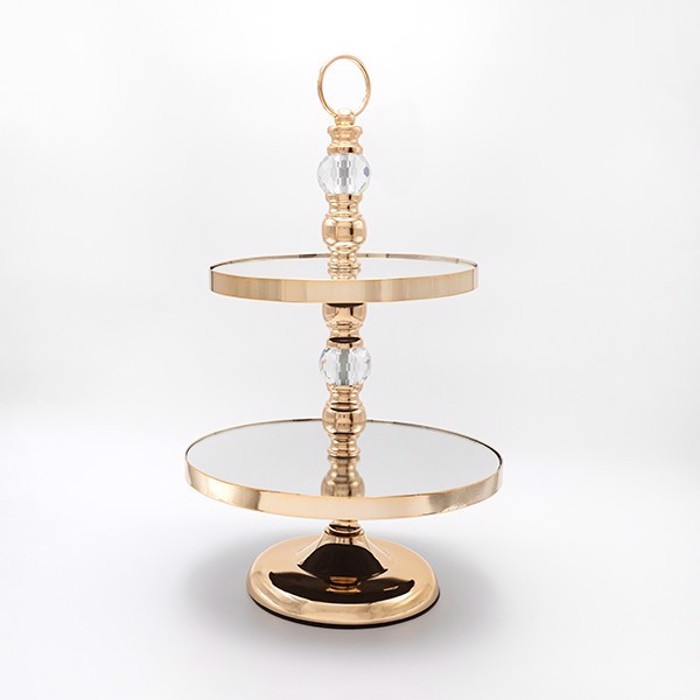 ESTHETI home Ornterbiera Diorofi Metalliki Xrusi F30x50cm 819-00265