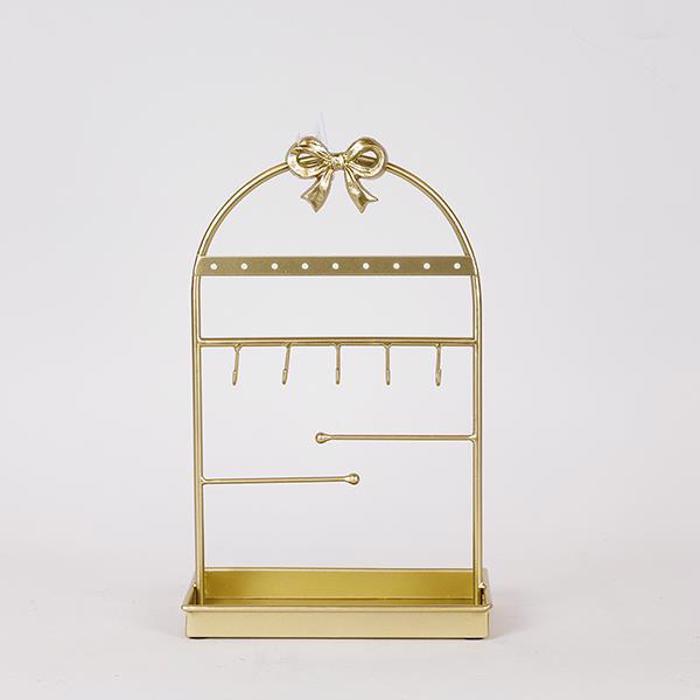 ESTHETI home Stant Kosmimaton Metalliko Xruso 23x12x35.5cm 819-00363