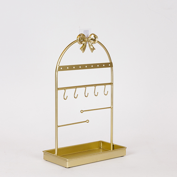 ESTHETI home Stant Kosmimaton Metalliko Xruso 23x12x35.5cm 819-00363