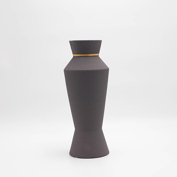 ESTHETI home Bazo Keramiko Ggri me Xrusi Leptomereia F11.5x30cm 819-00756