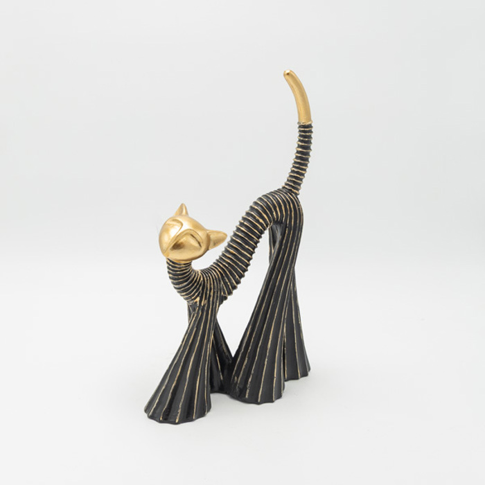 ESTHETI home Gta Resin Mavri/Xrusi 19.5x9.5x29.5cm 819-01399